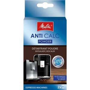 melitta anti calc praskovy odvapnovac pre plnoautomaticke kavovary 2x40g 6762512