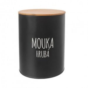 orion plechova doza na hrubu muku black