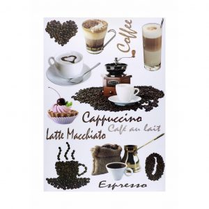 ozdobne nalepky kaffee