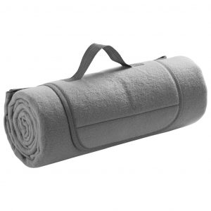 piknikova deka uni 125 150cm tmavosiva