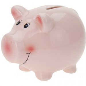 pokladnicka happy pig ruzova 115 x 91 x 91 cm