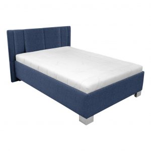 postel s rostom a matracom stilo 120x200 tmavomodra