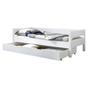 postel s uloznym priestorom robby 90x200 cm biela