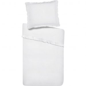 postelna bielizen ruschen 140 200cm biela