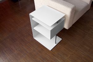 radius design cologne stolik radius design x centric table weiss 530c biely