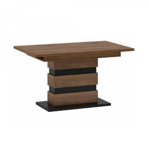 rozkladaci jedalensky stol dub bolzano cierna 140 180x86 cm delis s