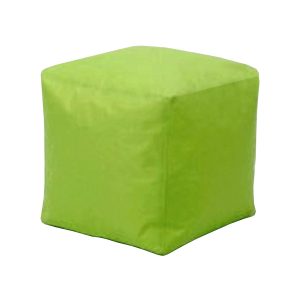 sedaci taburet cube svetlo zeleny s naplnou