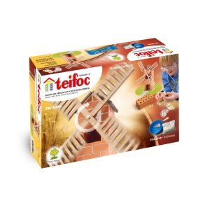 smer stavebnica teifoc veterny mlyn 100 ks 29 x 18 x 8 cm