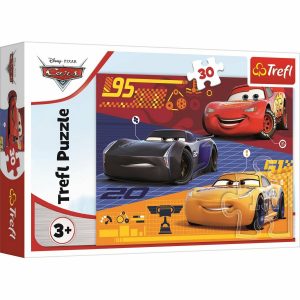 trefl auta pred zavodem 30 dielov puzzle