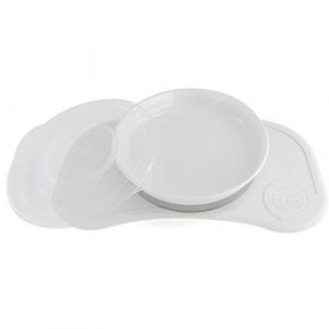 twistshake podlozka click mat mini s tanierom biela
