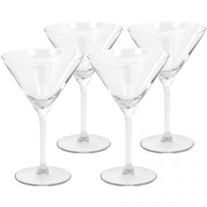 4 dielna sada poharov na koktail 260 ml