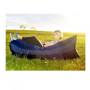 aldotrade samonafukovacie vrece lazy bag cierna