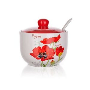 banquet cukornicka s lyzickou red poppy ok 60zf1168rp