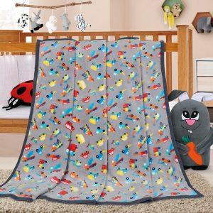 bellatex detska deka ella auticka siva 100 x 155 cm