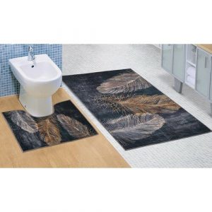 bellatex sada kupelnovych predloziek pierko 3d 60 x 100 cm 60 x 50 cm