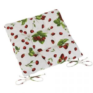 bellatex sedak ema jahody a ceresne 40 x 40 cm