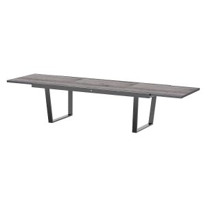 deokork hlinikovy stol ravenna 220 331x100 cm siva