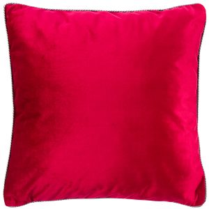 domarex vankus glamour velvet bordo 40 x 40 cm