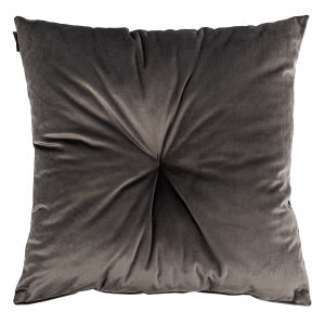 domarex vankus lari velvet siva 45 x 45 cm