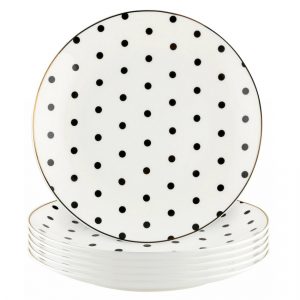 florina sada dezertnych tanierov bodka 20 cm 6 ks