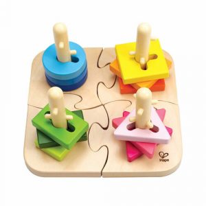 hape kreativne drevene puzzle 197 x 116 x 197 cm