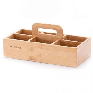 homede bambusovy ulozny box 30 x 15 x 135 cm