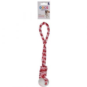 hracka pre psov dog rope ruzova 32 x 8 x 7 cm
