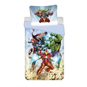 jerry fabrics detske obliecky avengers 02 micro 140 x 200 cm 70 x 90 cm