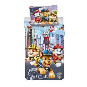 jerry fabrics detske obliecky paw patrol 302 micro 140 x 200 cm 70 x 90 cm