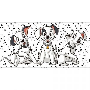 jerry fabrics osuska 101 dalmatians 03 70 x 140 cm