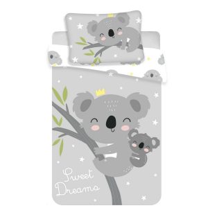 jjerry fabrics detske bavlnene obliecky do postielky koala sweet dreams baby 100 x 135 cm 40 x 60 cm