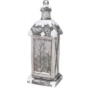 keramicka led dekoracia lantern 22 x 19 x 60 cm