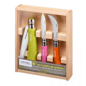 opinel zahradnicky set nozov 3 ks