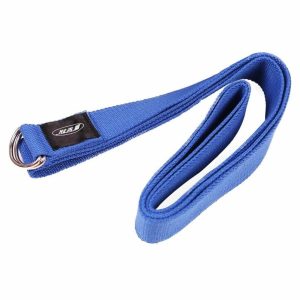 pritahovaci pasik yoga strap modra
