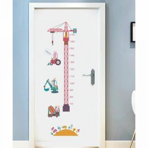 samolepiaca dekoracia meter stavebne stroje 150 x 50 cm