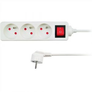 solight pp16 predlzovaci privod 3 zasuvky biely 10m