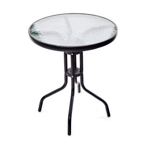 stolek vtp 50xg4027b kovovy se sklenenou deskou