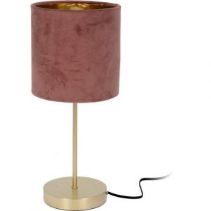 stolna lampa aveleda ruzova 18 x 42 cm