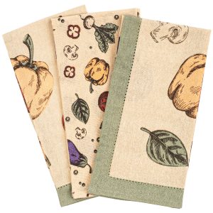 trade concept utierka vegetable 50 x 70 cm sada 3 ks