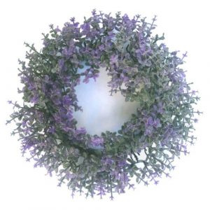 umely veniec buxus fialova pr 16 cm