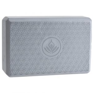 xq max pomocka na cvicenie yoga block 23 x 15 x 8 cm strieborna