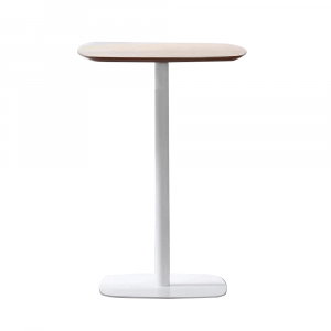 barovy stol dub biela mdf kov priemer 60 cm harlov