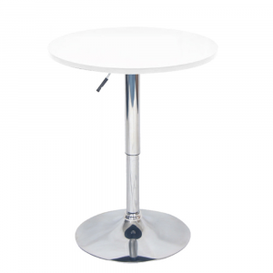 barovy stol s nastavitelnou vyskou biela priemer 60 cm brany new