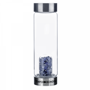 tempo kondela crystal sklenena flasa s kyanitom 500 ml