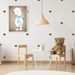 nalepka na stenu klobuciky