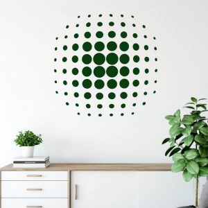 nalepky na stenu 3d gula