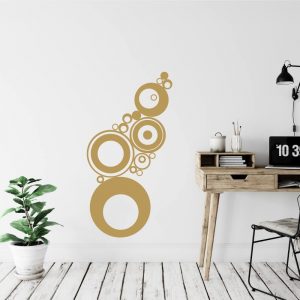 nalepky na stenu kruhovy ornament