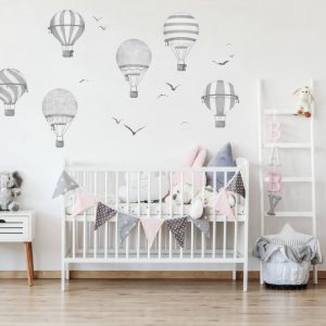 sive balony samolepky do detskej izby