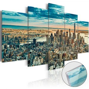 obraz mesto snov new york na akrylatovom skle ny dream city 200x100