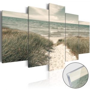 obraz ticha plaz na akrylatovom skle quiet beach 200x100